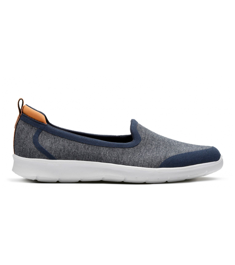 Clarks - Step Allena Lo Navy Textile